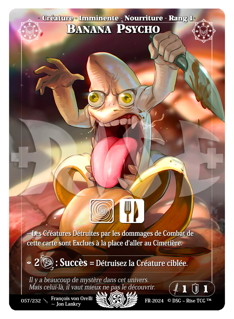 Rise TCG | Candypocalypse édition standard | 057 / 232 | banana psycho rare