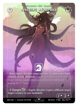 Rise TCG | Alpha édition standard | 060 / 308 | angelic morpher uncommon