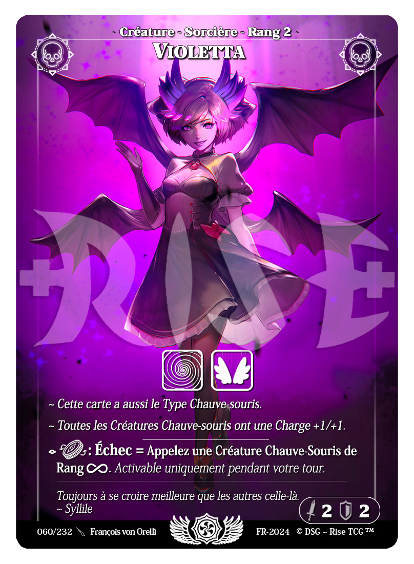 Rise TCG | Candypocalypse édition standard | 060 / 232 | violetta rare