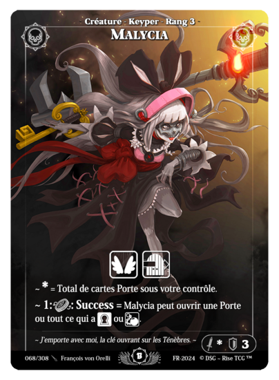 Rise TCG | Beta édition standard | 068 / 308 | malycia rare | 🇫🇷