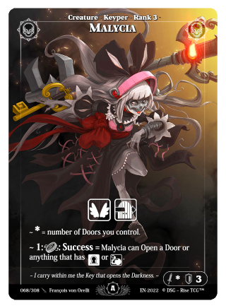 Rise TCG | Alpha édition standard | 068 / 308 | malycia rare