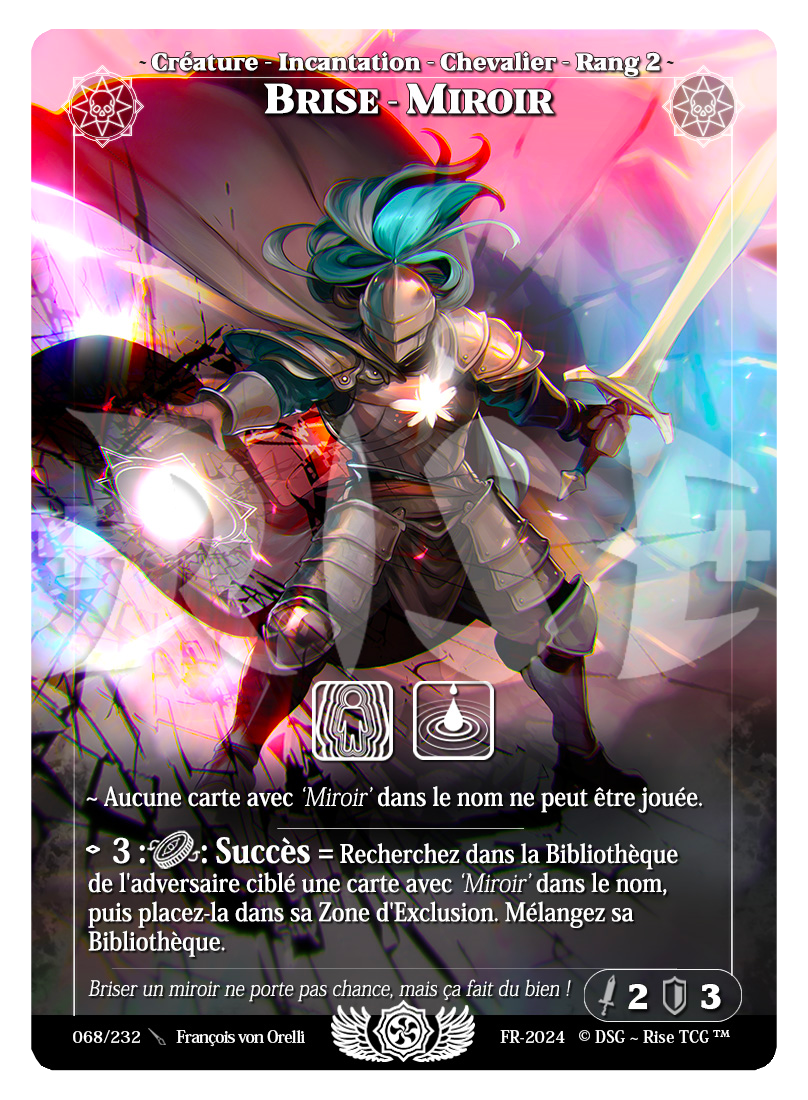 Rise TCG | Candypocalypse édition standard | 068 / 232 | brise miroir rare