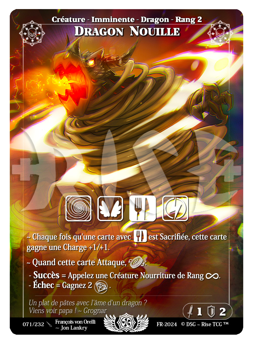 Rise TCG | Candypocalypse édition standard | 071 / 232 | dragon nouille rare