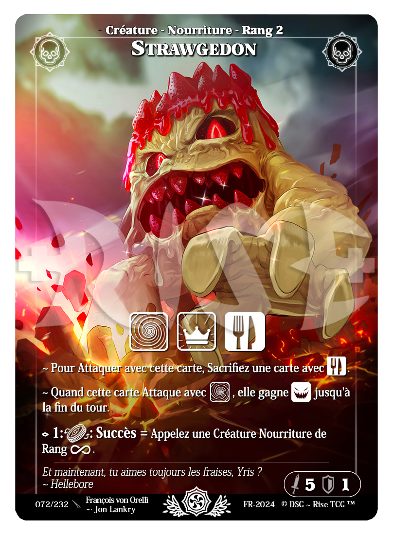 Rise TCG | Candypocalypse édition standard | 072 / 232 | strawgedon uncommon