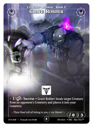 Rise TCG | Alpha édition standard | 073 / 308 | grave robber common