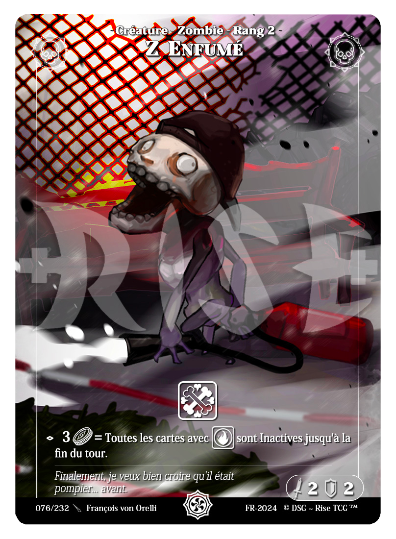 Rise TCG | Candypocalypse édition standard | 076 / 232 | z enfumé common