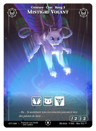 Rise TCG | Beta édition standard | 077 / 308 | flying mistigri common | 🇫🇷