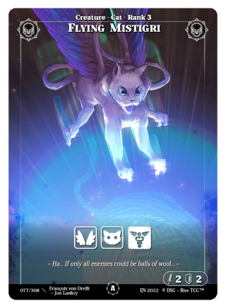 Rise TCG | Alpha édition standard | 077 / 308 | flying mistigri common