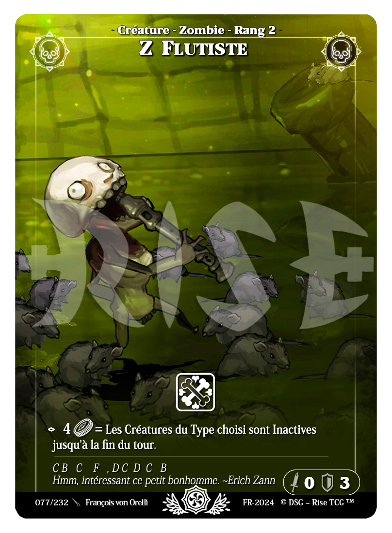 Rise TCG | Candypocalypse édition standard | 077 / 232 | z flutiste uncommon