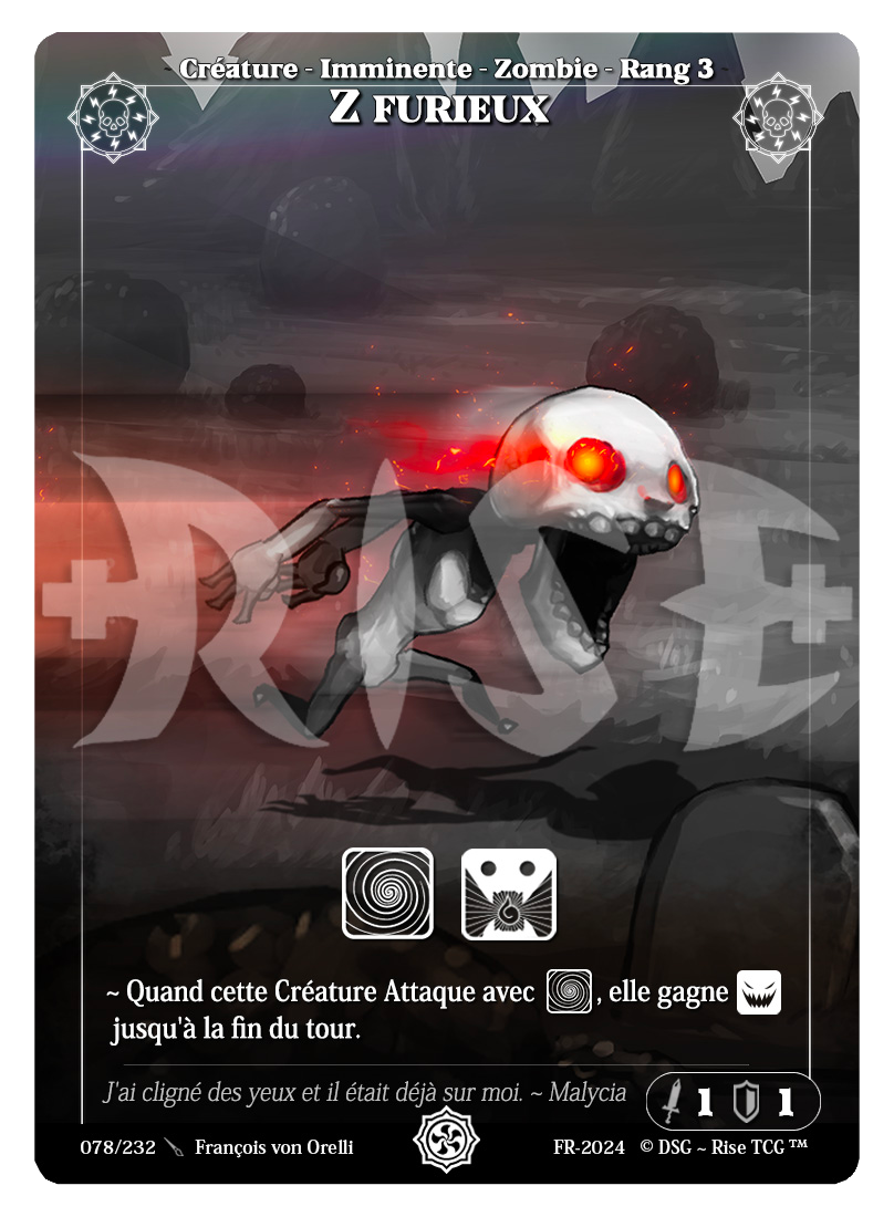 Rise TCG | Candypocalypse édition standard | 078 / 232 | z furieux common