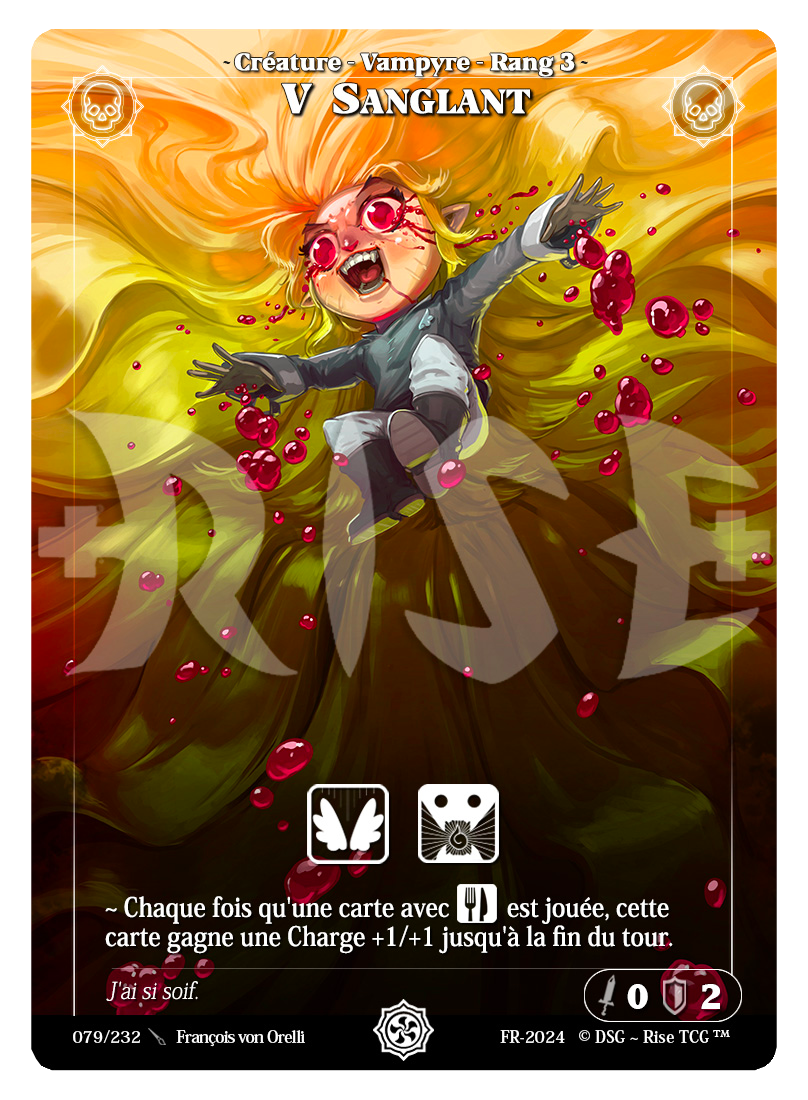Rise TCG | Candypocalypse édition standard | 079 / 232 | v sanglant common