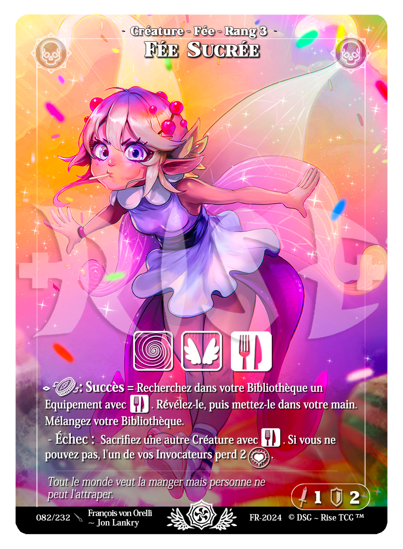 Rise TCG | Candypocalypse édition standard | 082 / 232 | fée sucrée uncommon