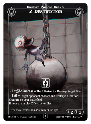 Rise TCG | Alpha édition standard | 084 / 308 | z destructor common