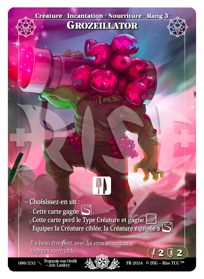 Rise TCG | Candypocalypse édition standard | 086 / 232 | grozeillator rare