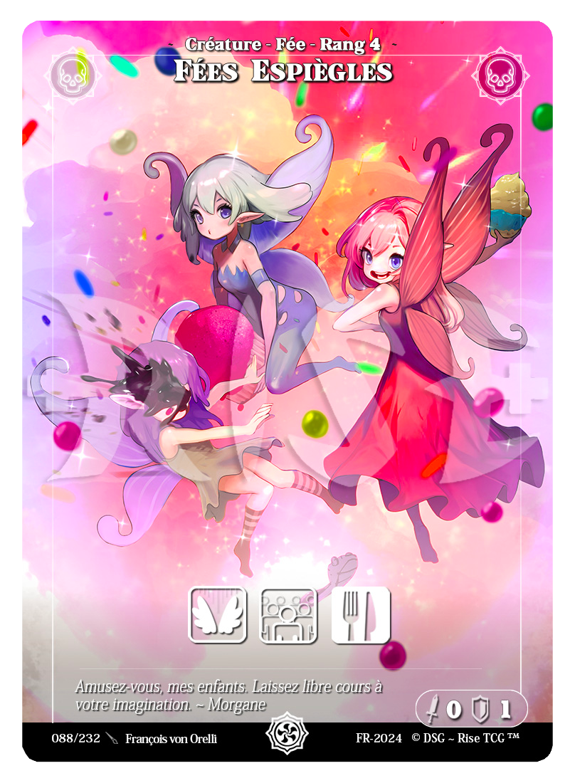 Rise TCG | Candypocalypse édition standard | 088 / 232 | fées espiegles common
