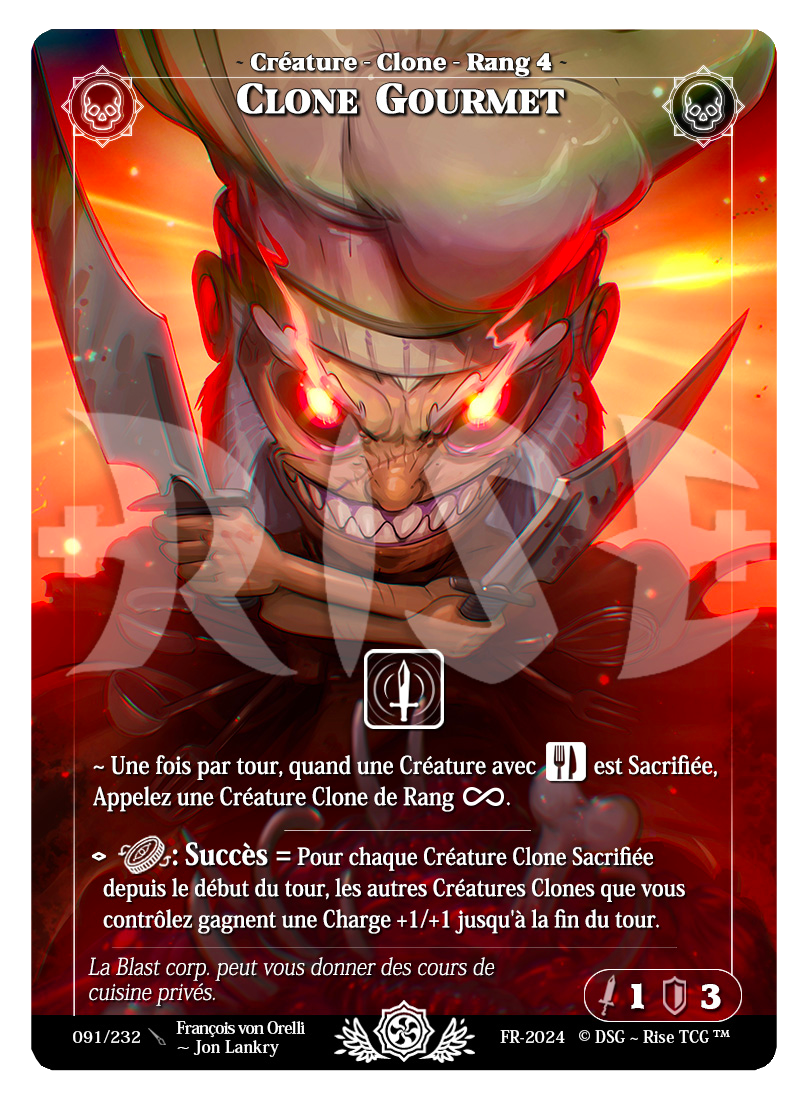 Rise TCG | Candypocalypse édition standard | 091 / 232 | clone gourmet uncommon