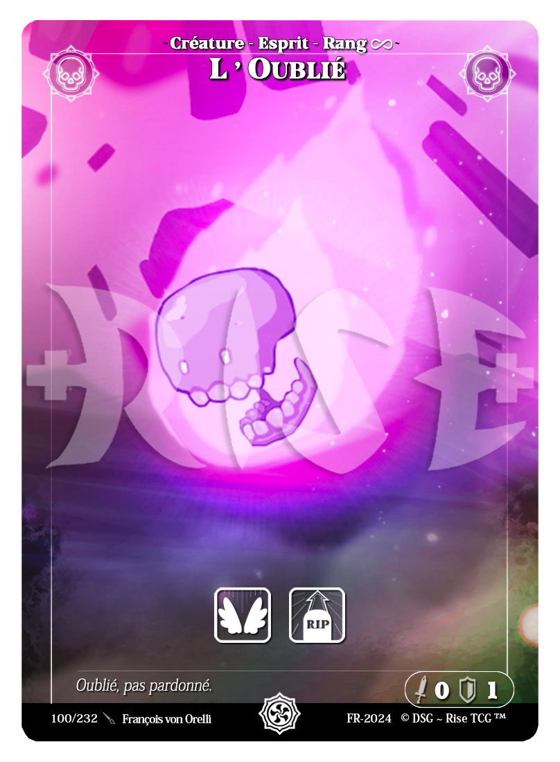 Rise TCG | Candypocalypse édition standard | 100 / 232 | l'oublié common