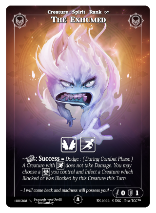 Rise TCG | Alpha édition standard | 100 / 308 | the exhumed common