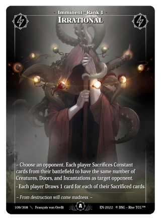 Rise TCG | Alpha édition standard | 109 / 308 | irrational uncommon