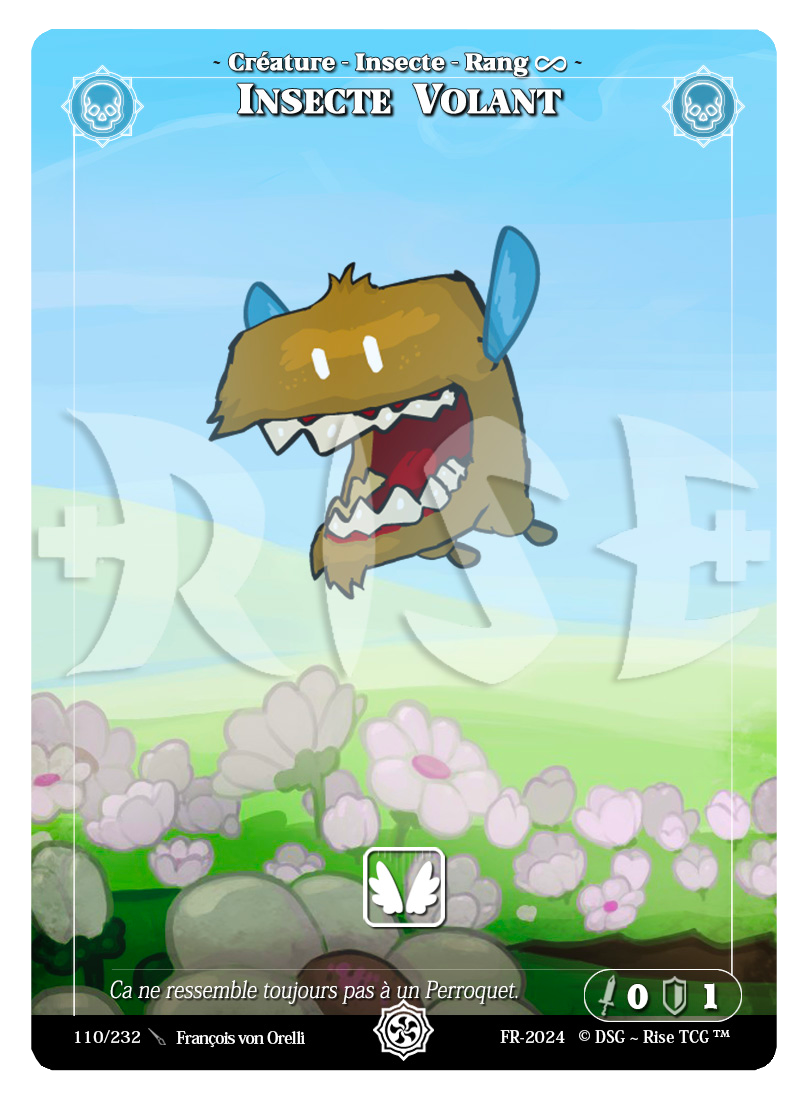 Rise TCG | Candypocalypse édition standard | 110 / 232 | insecte volant common