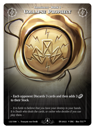 Rise TCG | Alpha édition standard | 122 / 308 | collapse prophecy uncommon