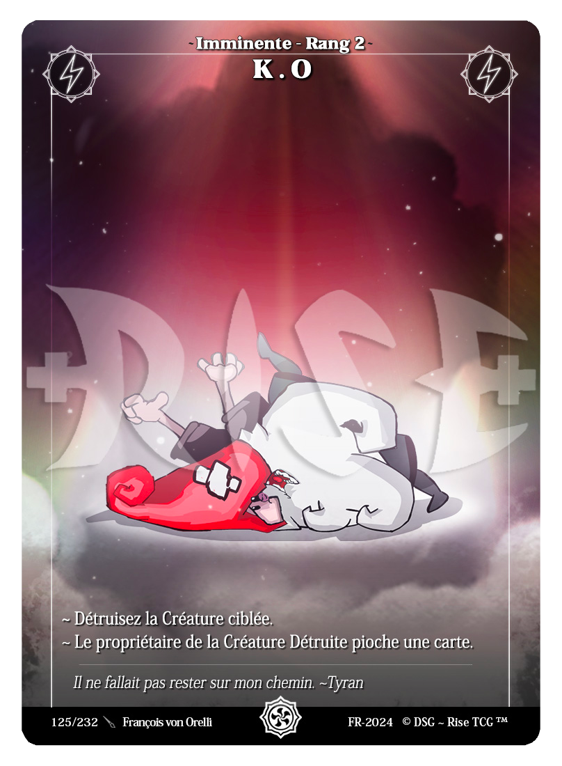 Rise TCG | Candypocalypse édition standard | 125 / 232 | k.o common