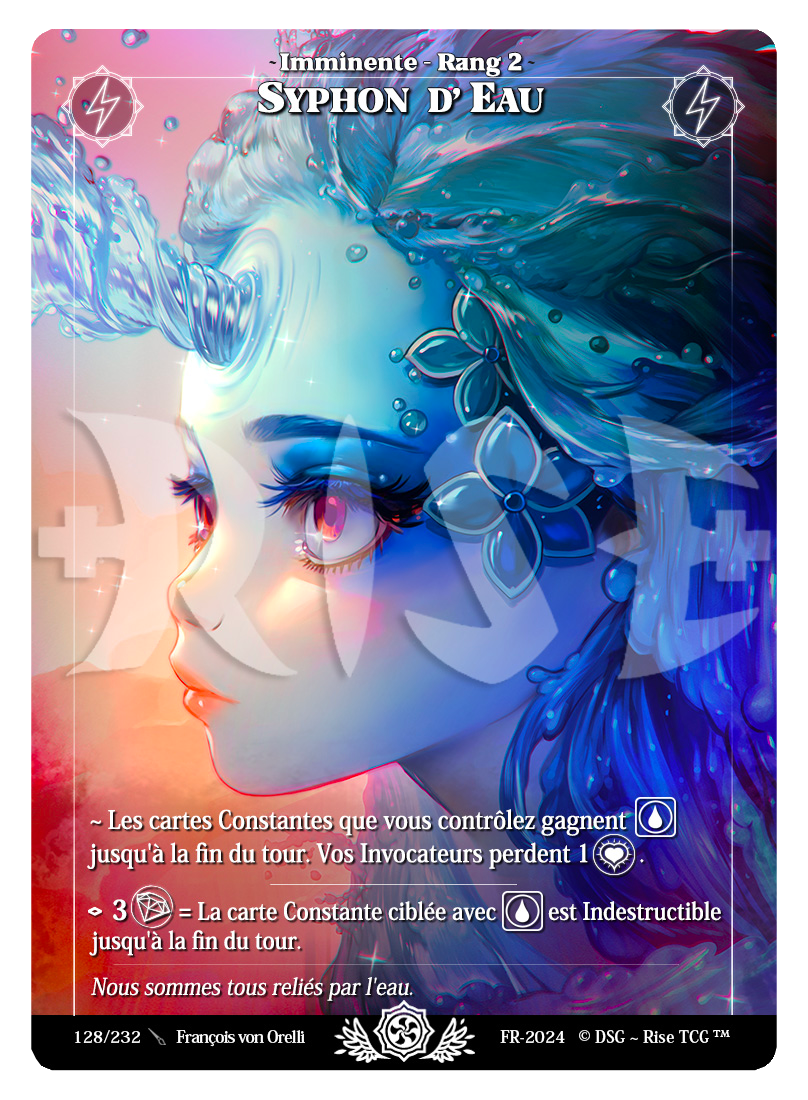 Rise TCG | Candypocalypse édition standard | 128 / 232 | syphon d'eau uncommon