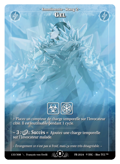 Rise TCG | Beta édition standard | 133 / 308 | frozen uncommon | 🇫🇷