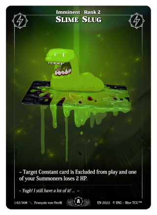 Rise TCG | Alpha édition standard | 142 / 308 | slime slug rare
