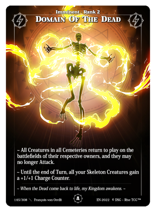 Rise TCG | Alpha édition standard | 145 / 308 | domain of the dead common