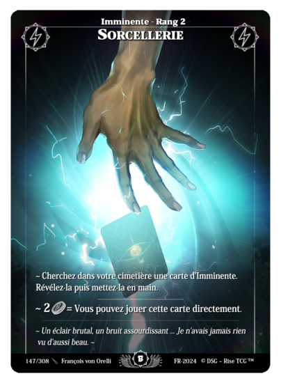 Rise TCG | Beta édition standard | 147 / 308 | sorcery rare | 🇫🇷