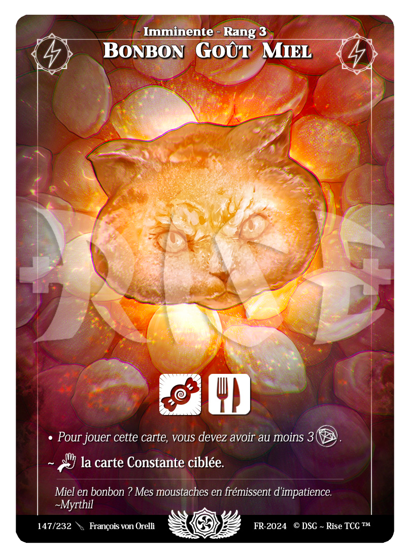 Rise TCG | Candypocalypse édition standard | 147 / 232 | bonbon goût miel rare