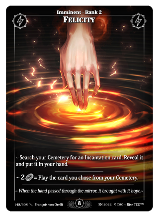 Rise TCG | Alpha édition standard | 148 / 308 | felicity rare