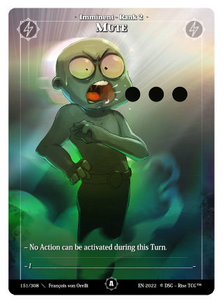 Rise TCG | Alpha édition standard | 151 / 308 | mute common