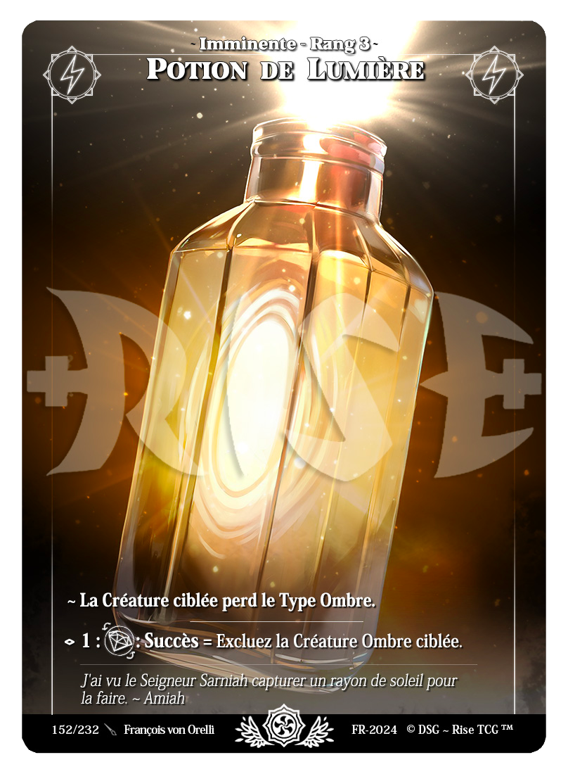 Rise TCG | Candypocalypse édition standard | 152 / 232 | potion de lumiere uncommon