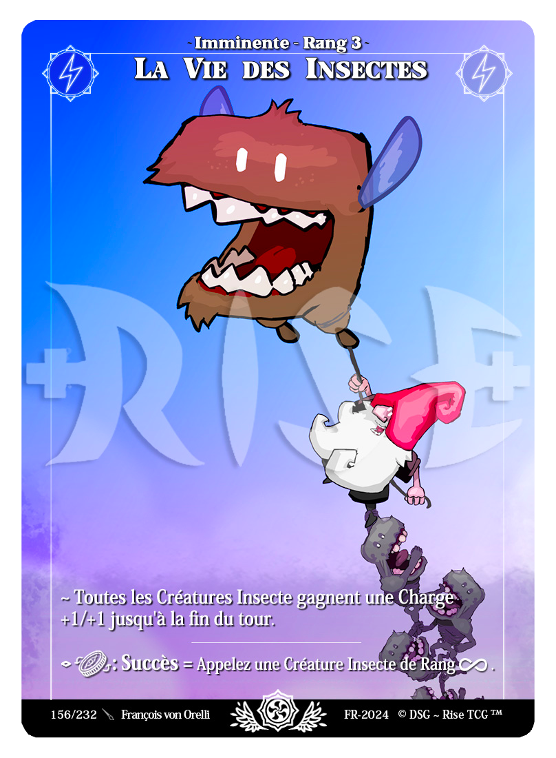 Rise TCG | Candypocalypse édition standard | 156 / 232 | la vie des insectes uncommon