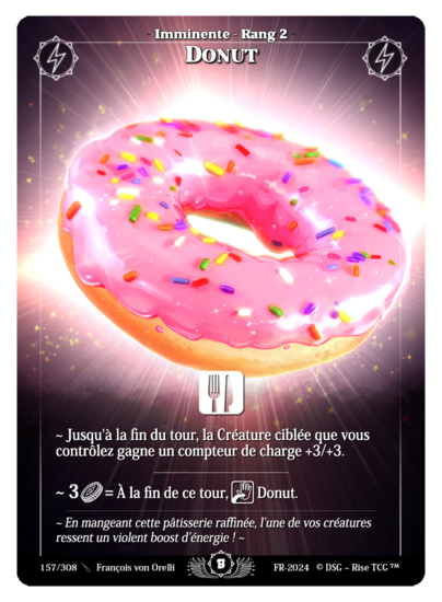 Rise TCG | Beta édition standard | 157 / 308 | donut rare | 🇫🇷