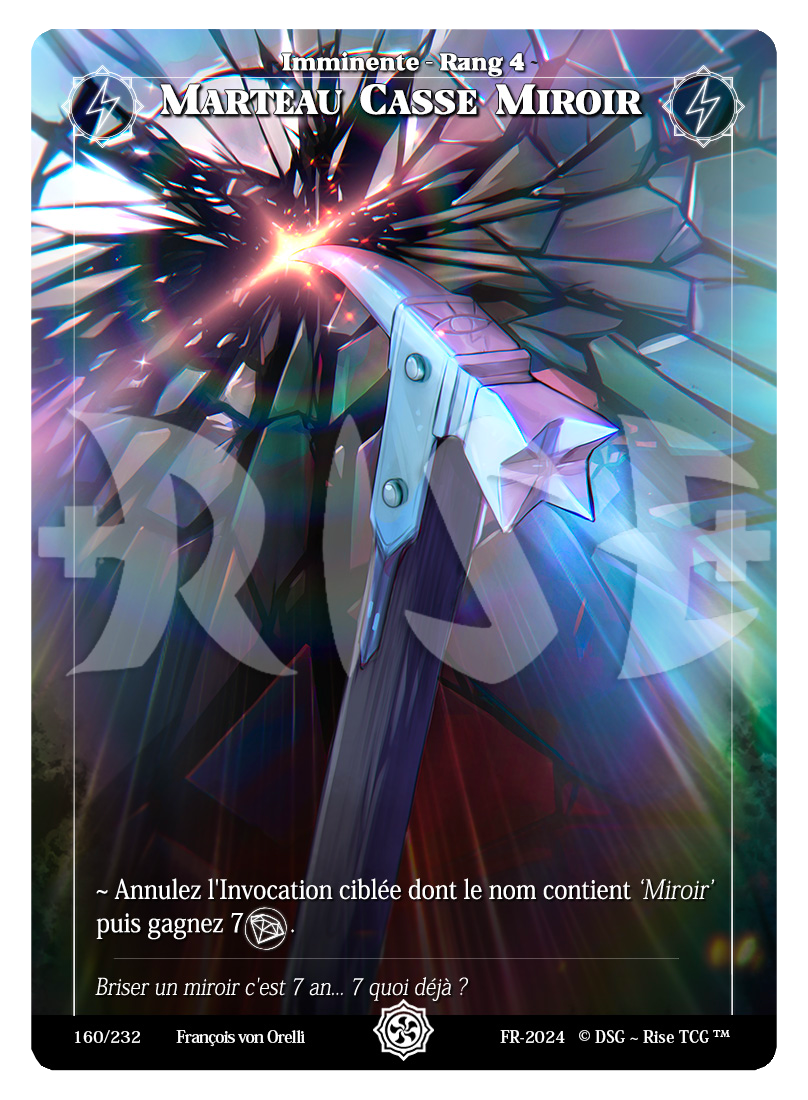 Rise TCG | Candypocalypse édition standard | 160 / 232 | marteau casse miroir common