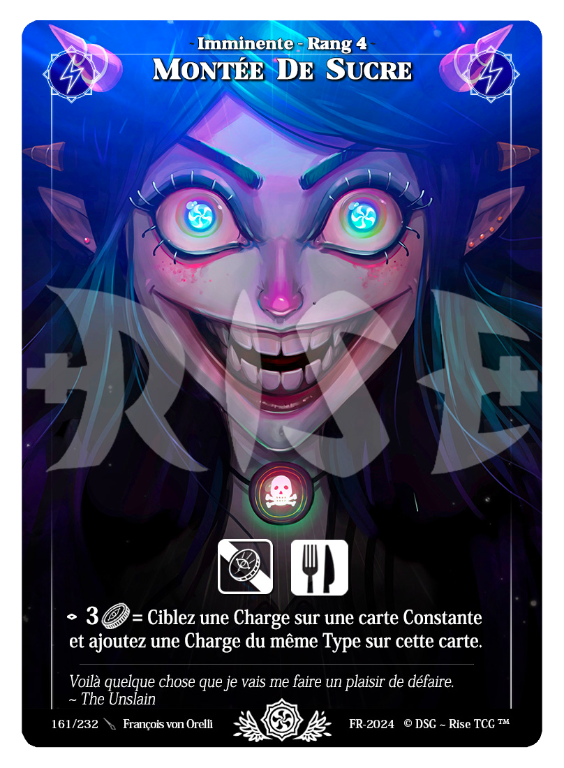 Rise TCG | Candypocalypse édition standard | 161 / 232 | montée de sucre uncommon