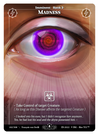 Rise TCG | Alpha édition standard | 162 / 308 | madness rare