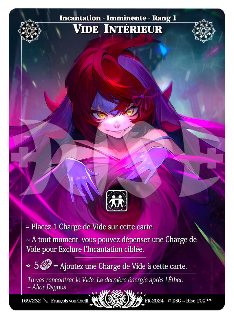 Rise TCG | Candypocalypse édition standard | 169 / 232 | vide intérieur legendary