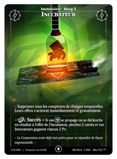 Rise TCG | Beta édition standard | 170 / 308 | incubator common | 🇫🇷