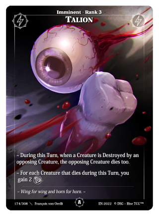 Rise TCG | Alpha édition standard | 174 / 308 | talion common