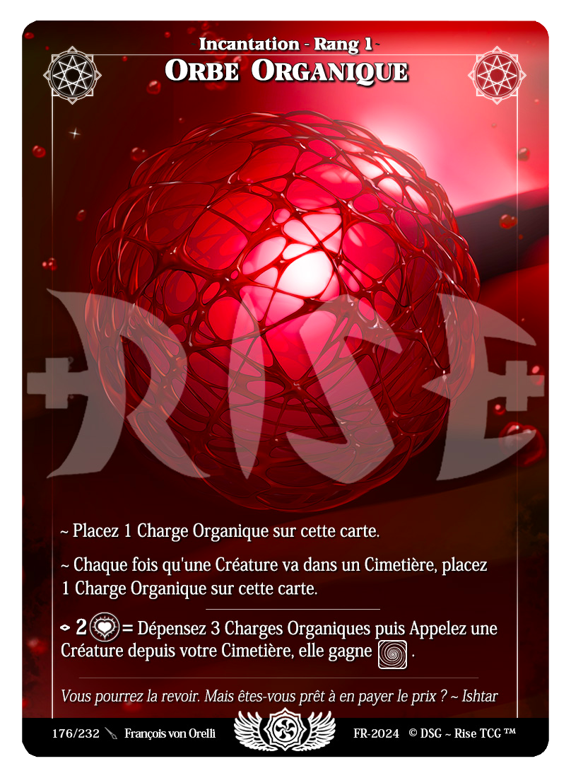 Rise TCG | Candypocalypse édition standard | 176 / 232 | orbe organique rare