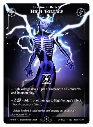 Rise TCG | Alpha édition standard | 179 / 308 | high voltage uncommon