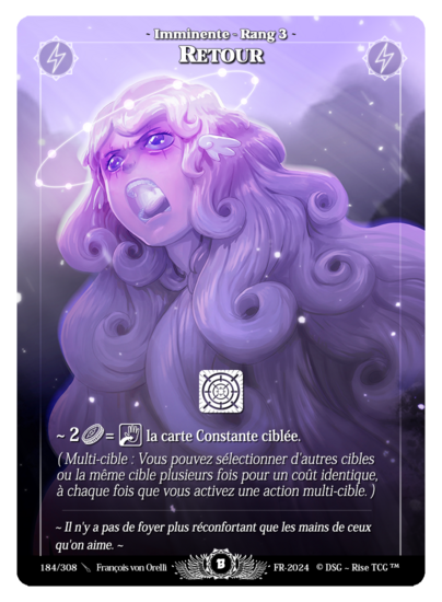 Rise TCG | Beta édition standard | 184 / 308 | return legendary | 🇫🇷