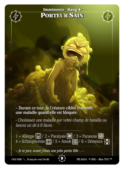 Rise TCG | Beta édition standard | 193 / 308 | healthy carrier common | 🇫🇷