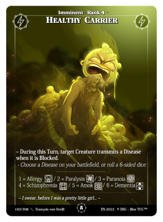 Rise TCG | Alpha édition standard | 193 / 308 | healthy carrier common