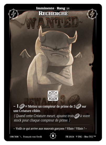 Rise TCG | Beta édition standard | 198 / 308 | wanted common | 🇫🇷