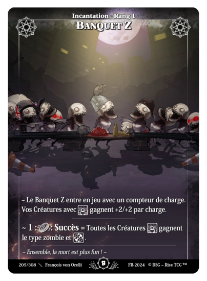 Rise TCG | Beta édition standard | 205 / 308 | z dinner uncommon | 🇫🇷